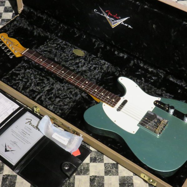Fender Custom Shop Limited Edition ’60 Telecaster Journeyman Relic Faded Aged Sherwood Green Metallic